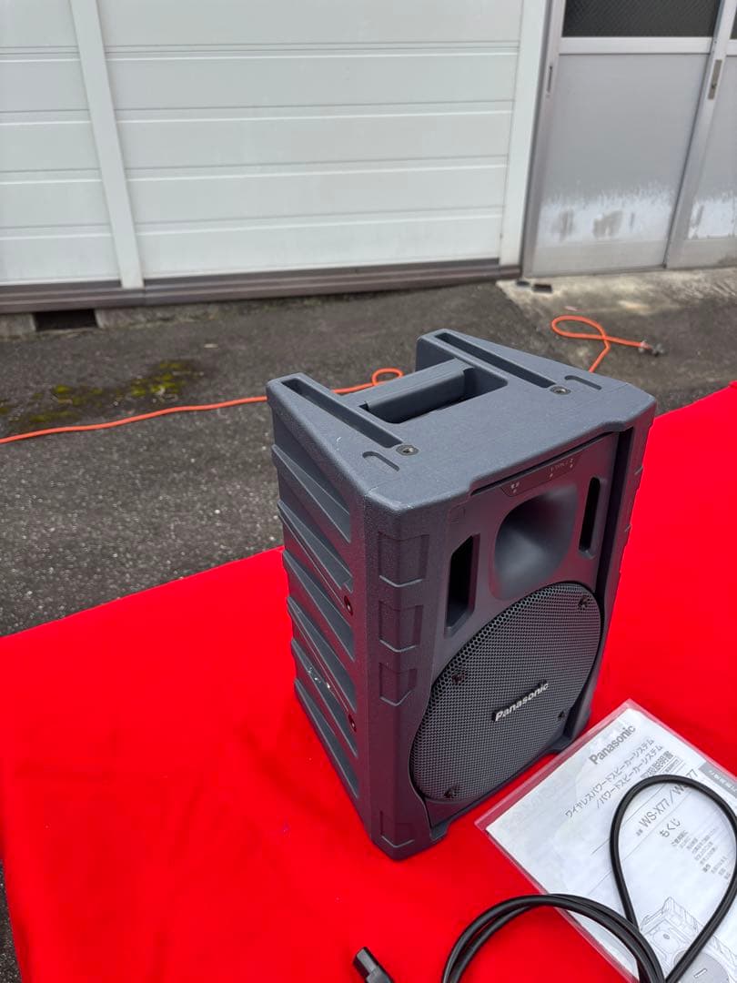 Panasonic WS-X77とWS -77 パワードスピーカー　セット