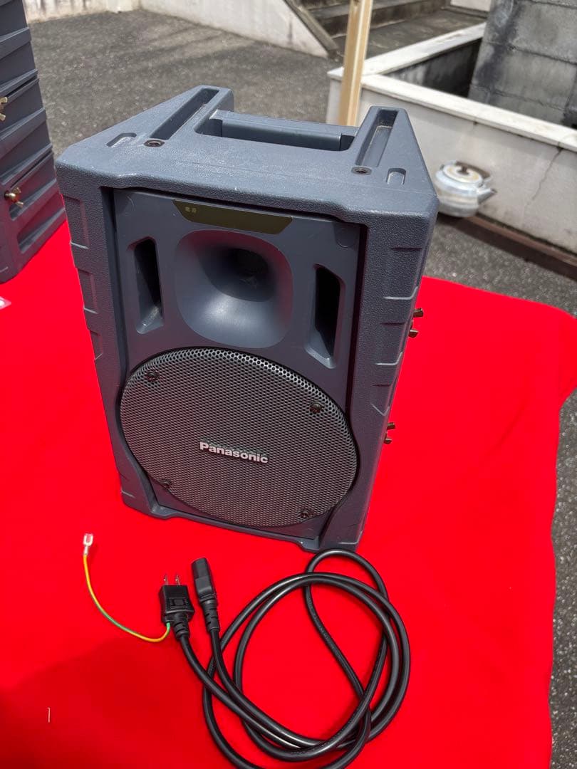 Panasonic WS-X77とWS -77 パワードスピーカー　セット