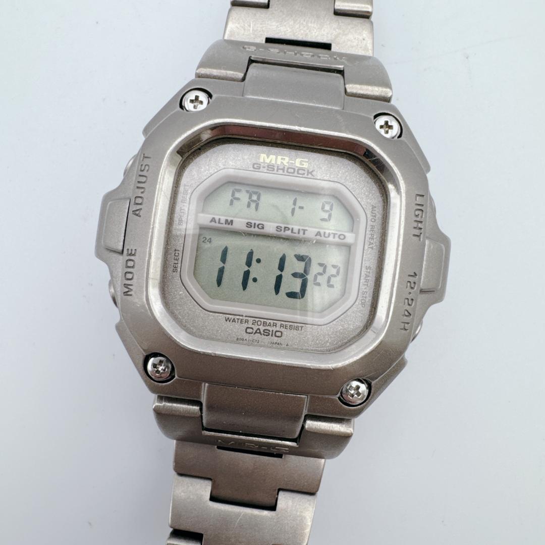 【美品】 CASIO 初代 MRG-110T フルチタン G-SHOCK