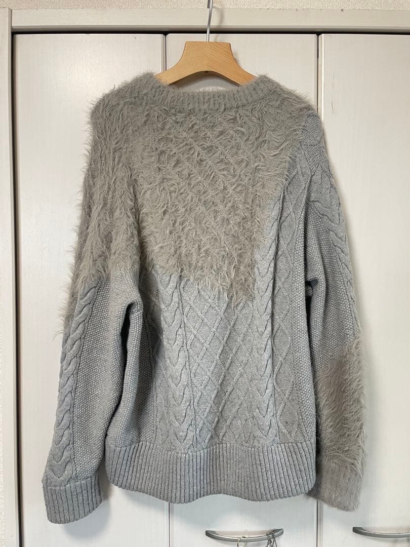 メゾンスペシャル　Crew Neck Knit Pullover