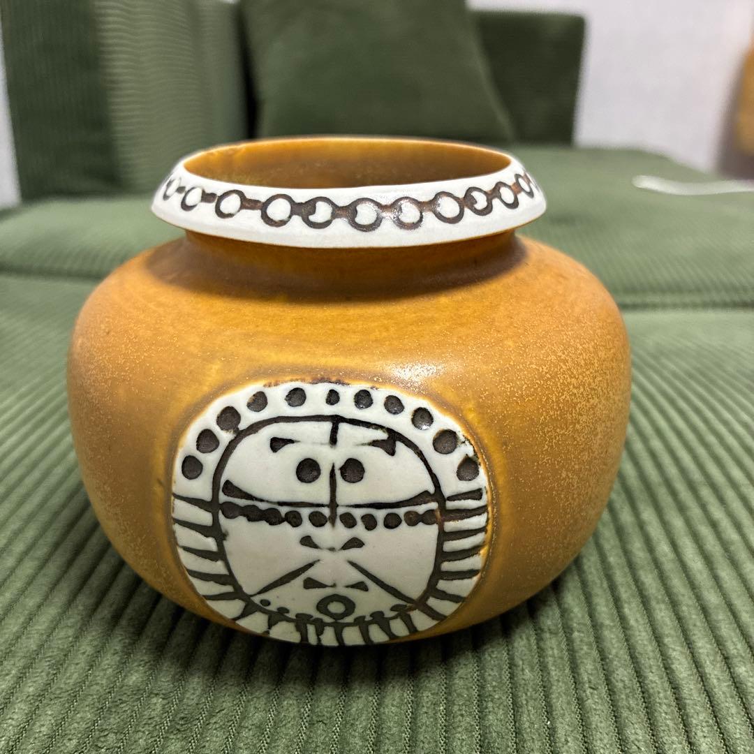 リサラーソン　猫　グスタフスベリ　花瓶　フラワーベース　工芸品　scope 置物