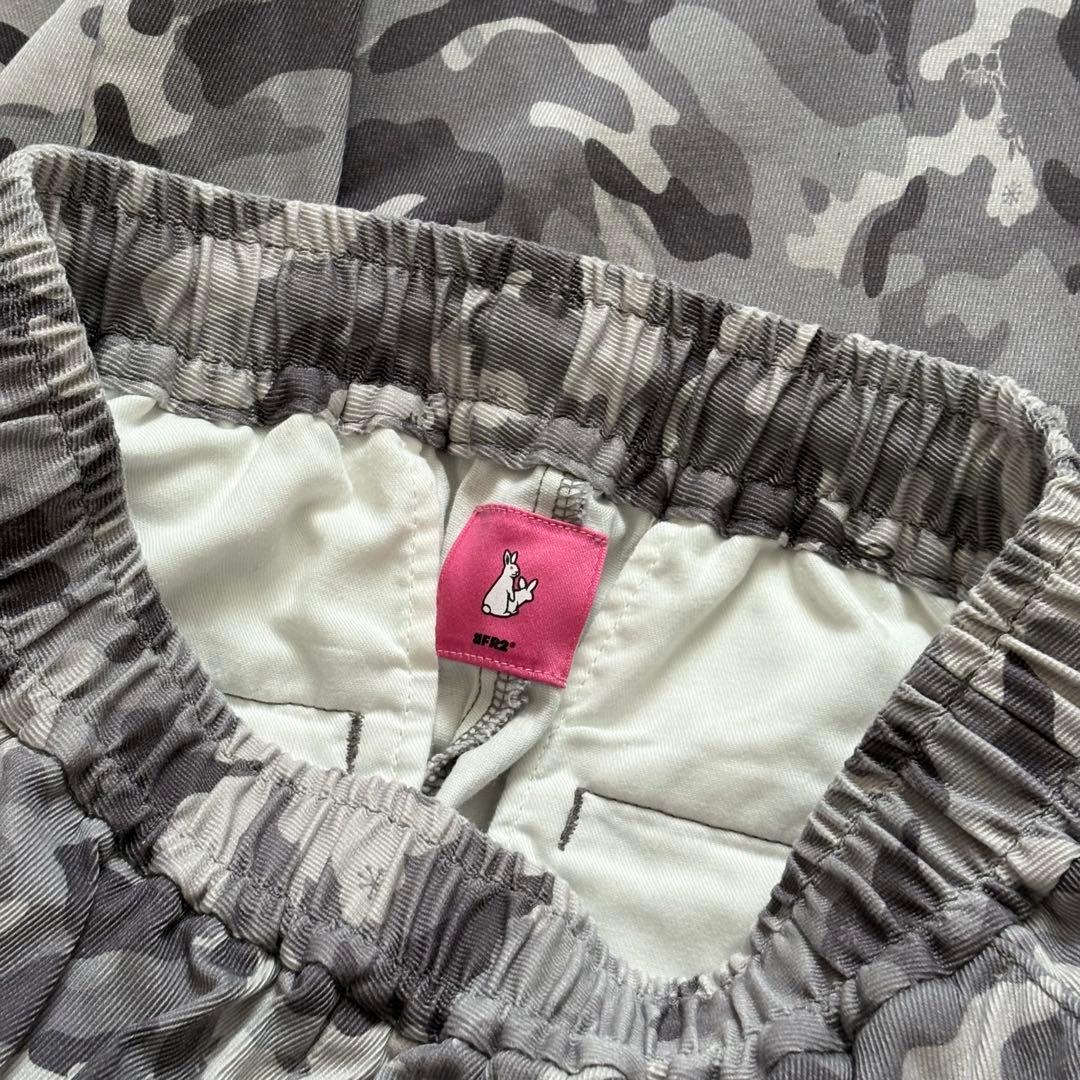 FR2梅　エフアールツー　迷彩　ウサギ柄　カモフラ　2Wayパンツ　ズボン
