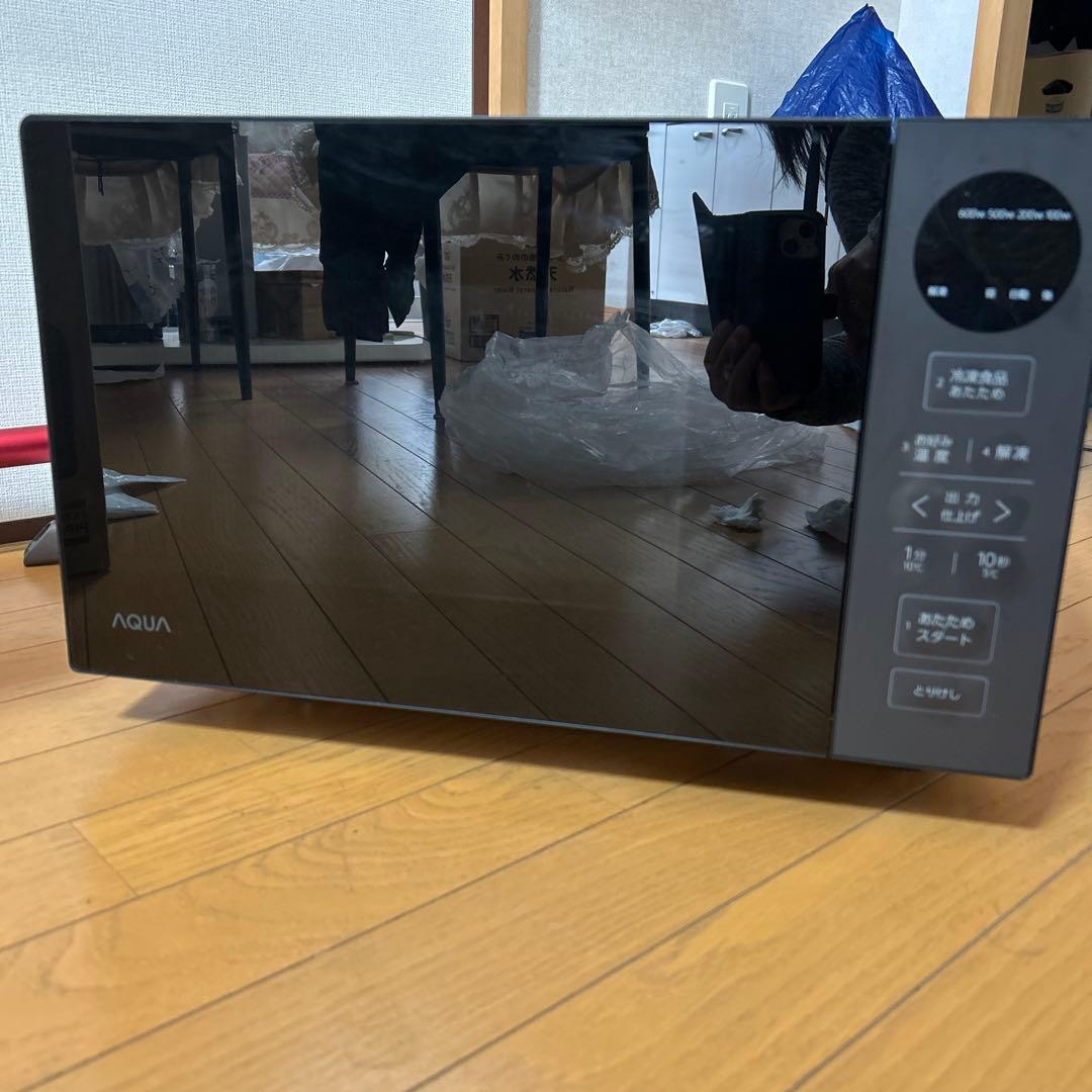 AQUAフラットテーブルAQM-KF20P黒色