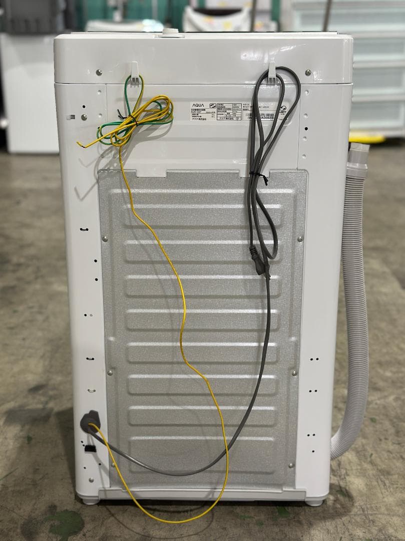 ■AQUA■全自動洗濯機　6kg　AQW-S6P-W　ホワイト　2023年製