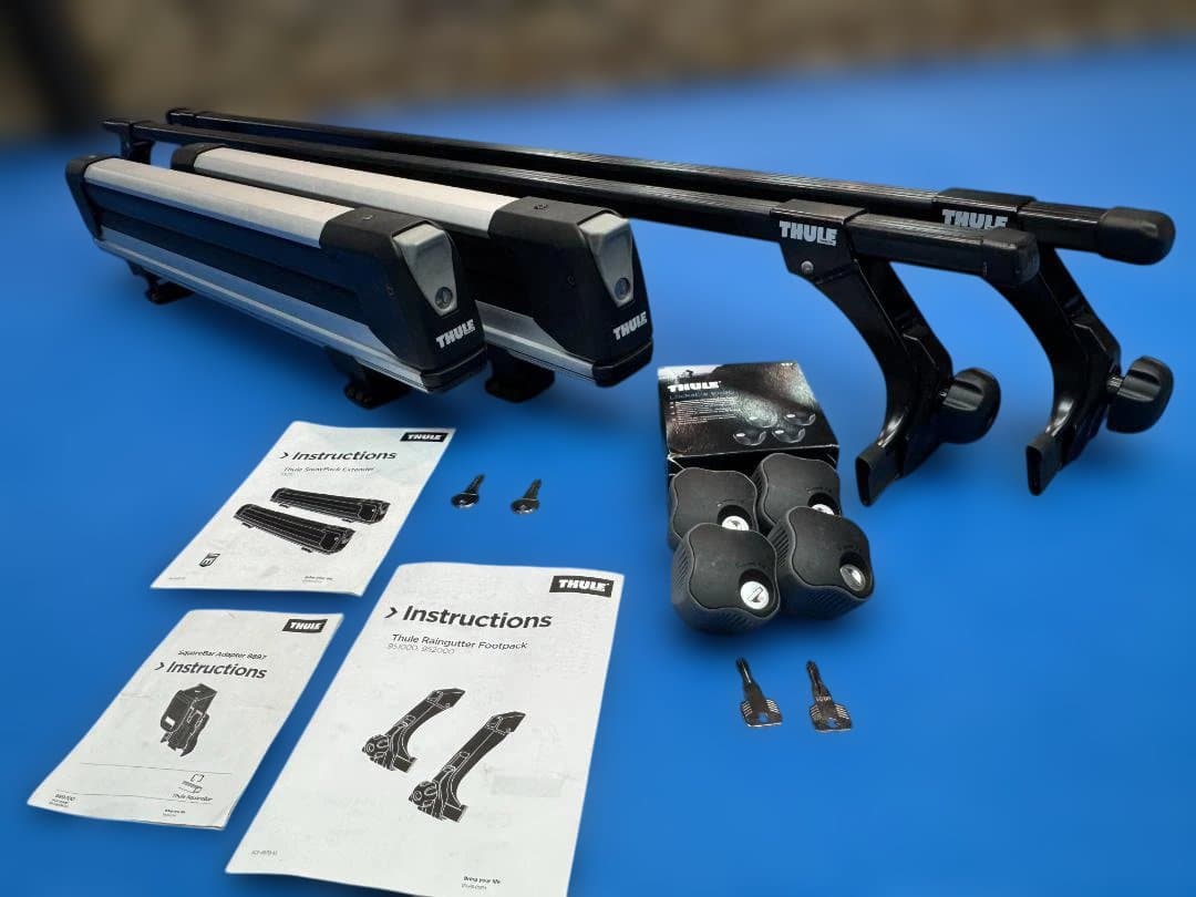 JEEPラングラーJK THULEベース+スノーパック7325セット