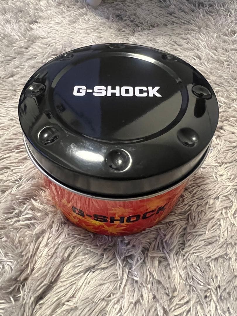 G-SHOCK デジタル腕時計 オレンジ/イエロー