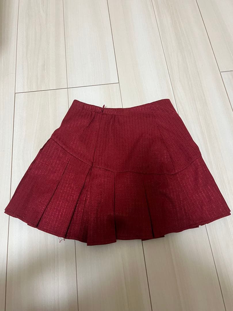 ROBE de FLEURS レッド セットアップドレス