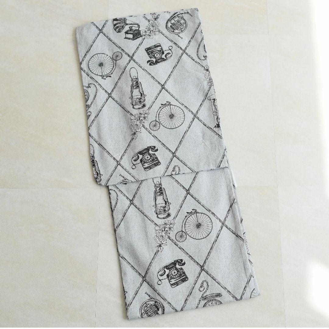 utatane 浴衣 ３点セット　ニコアンティーク　国内染色 古典柄レトロ