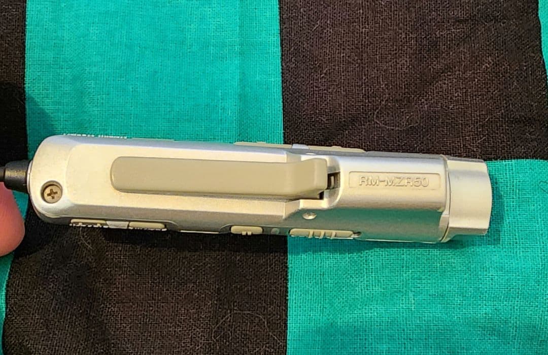 SONY MZ-R50 MDウォークマン 動作確認済み 使用頻度少ない