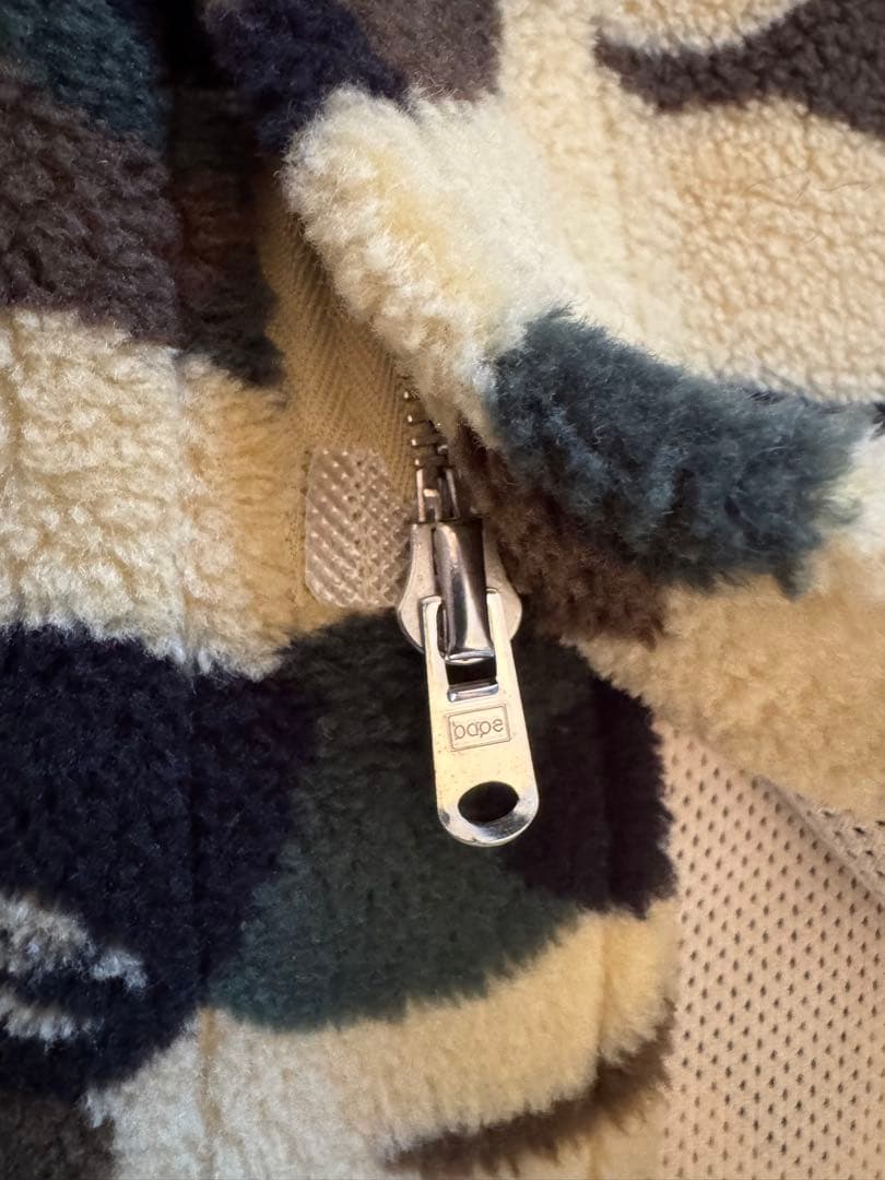 A BATHING APE カモフラージュ ダッフルコート　初期M美品