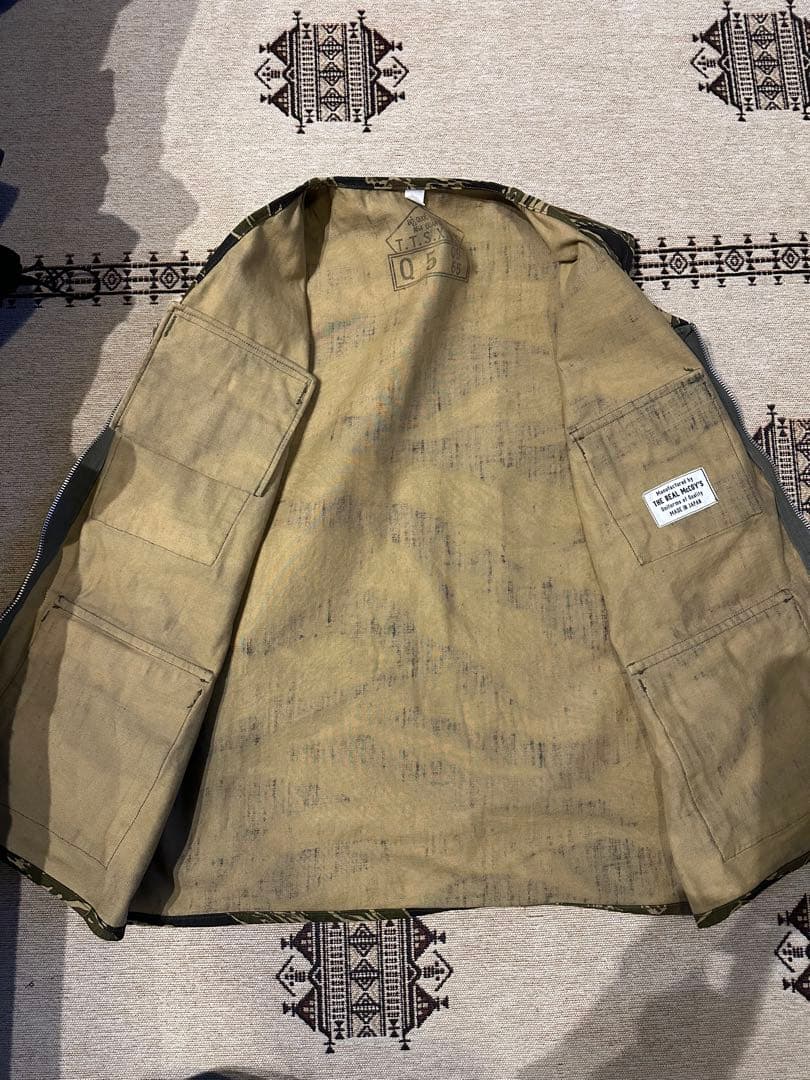 リアルマッコイズ TIGER CAMOUFLAGE VEST