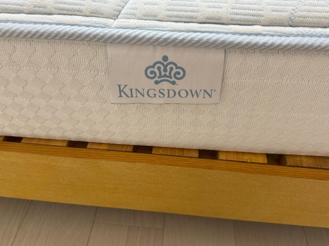 セミダブル マットレス(レガリア)＆すのこベッドフレーム セット ヘッドボード付