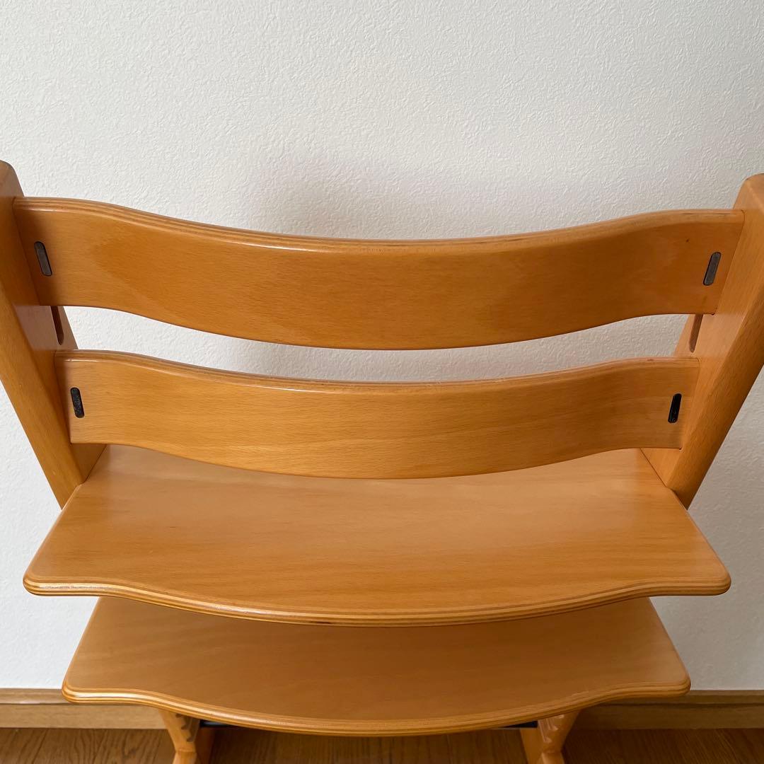 ストッケ　トリップ トラップ　ベビーチェア+ベビーセット+クッション　ナチュラル