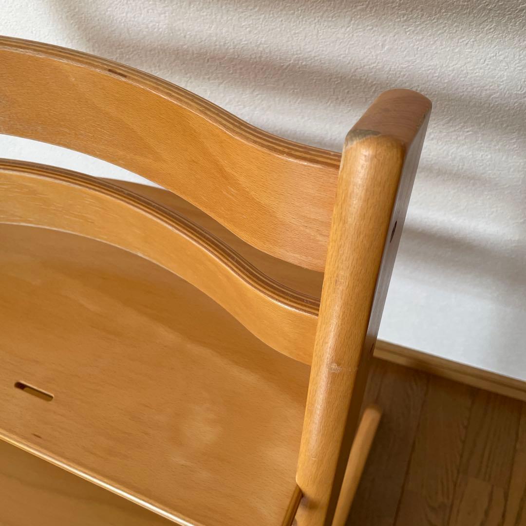 ストッケ　トリップ トラップ　ベビーチェア+ベビーセット+クッション　ナチュラル