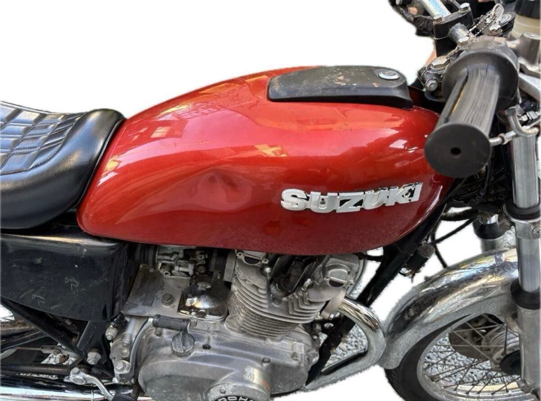 スズキ　gs400 外装　純正タンク　当時物