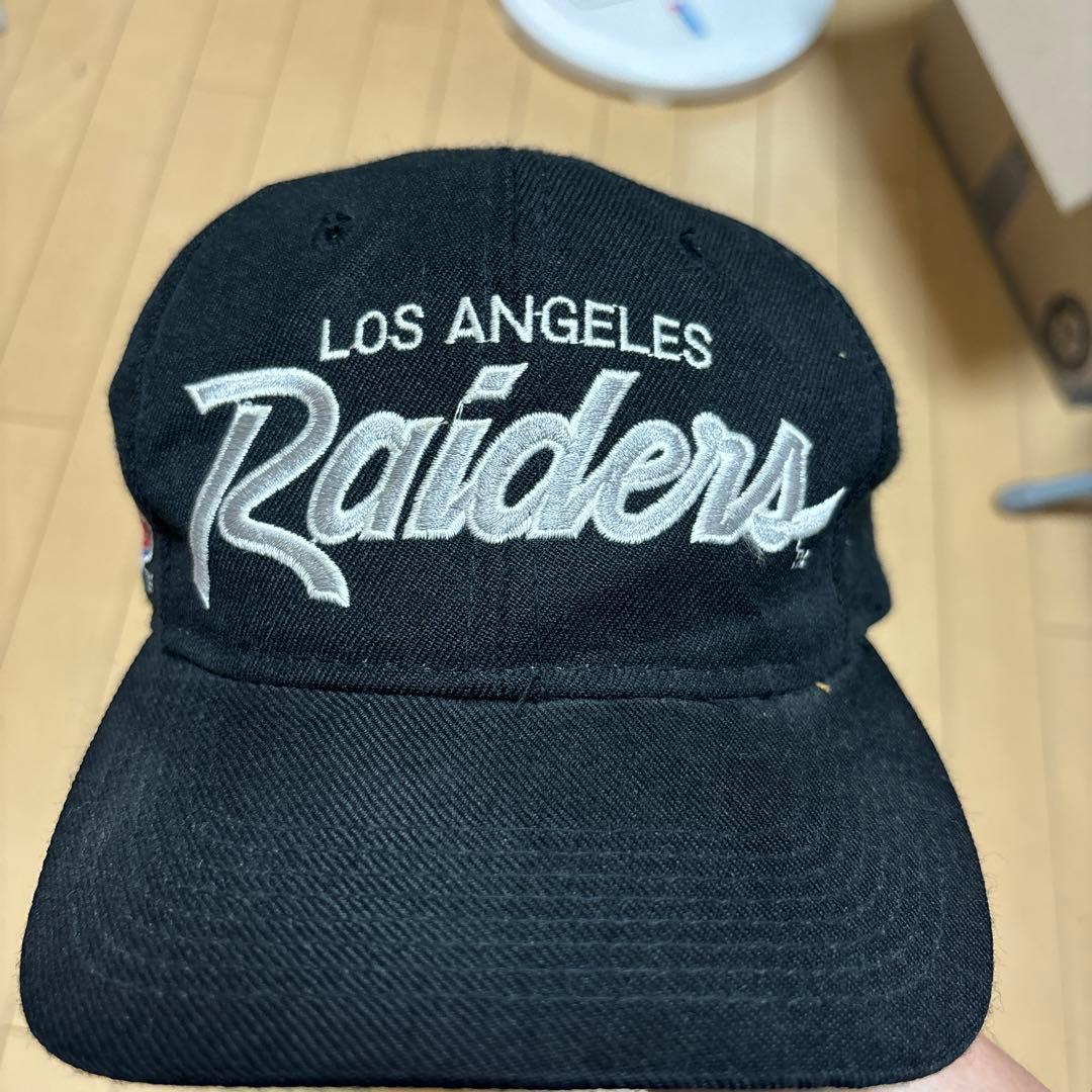 Vintage Los Angeles Raiders キャップ ブラック