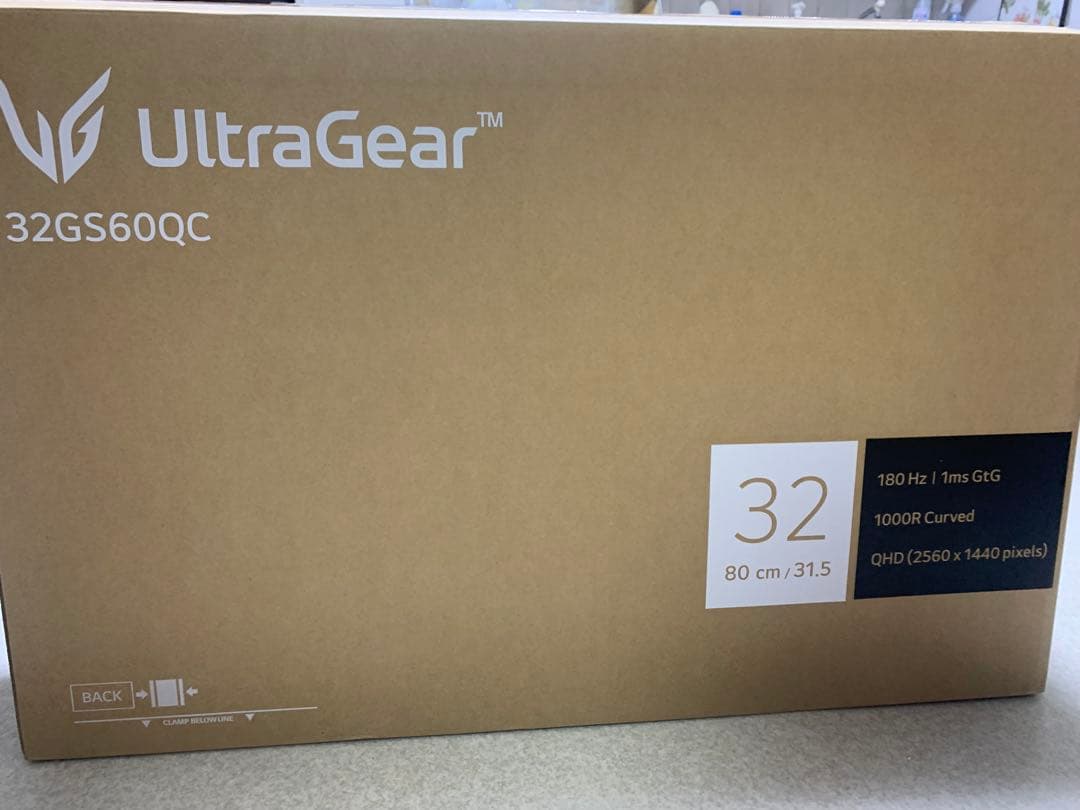 UltraGear 32GS60QC 32インチ QHD モニター