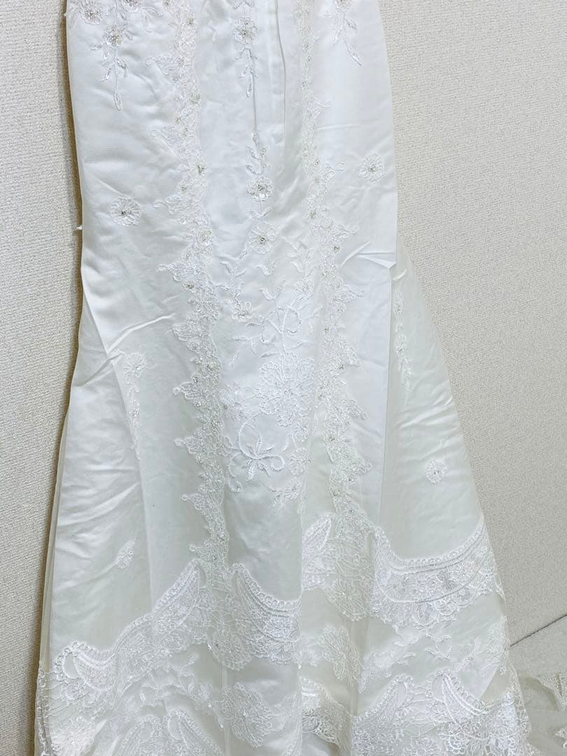 8352. 【極美品】 YNS WEDDING マーメイド ウエディング シルク