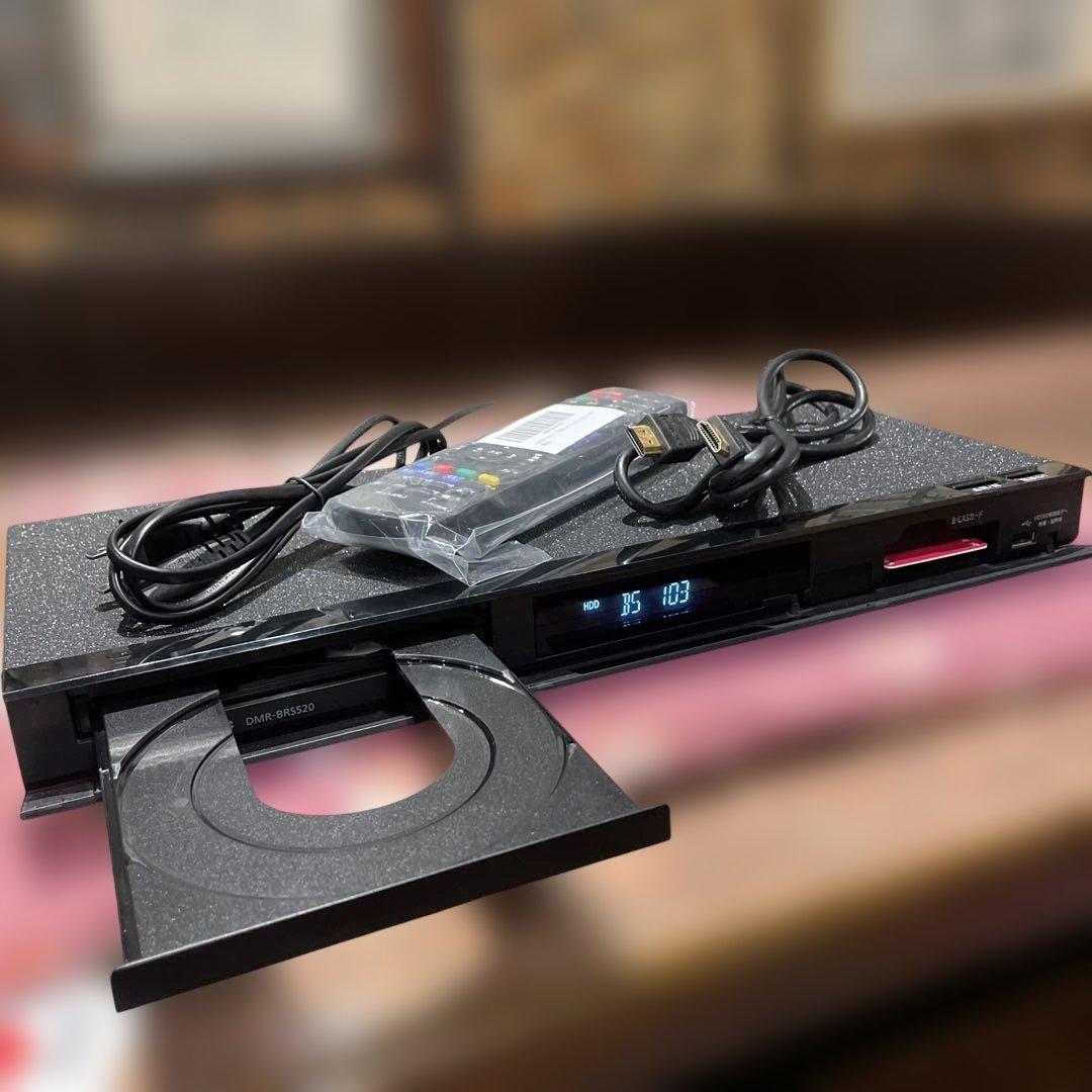 パナ DMR-BRS520 3D対応 15倍録画 500GB　新品リモ等付！