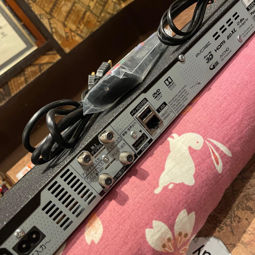 パナ DMR-BRS520 3D対応 15倍録画 500GB　新品リモ等付！