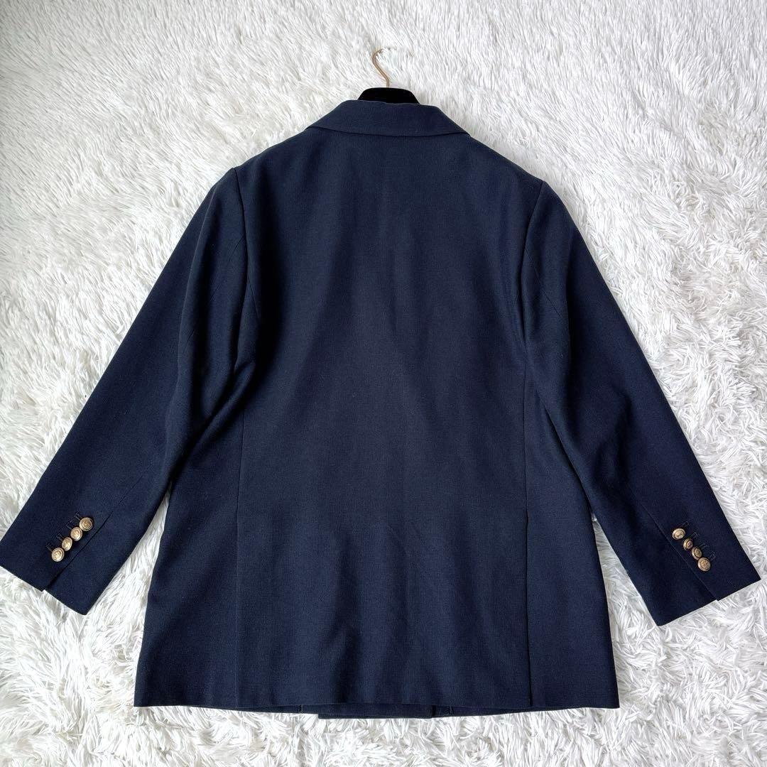 極美品✨ 【Spick&Span】ウールダブルジャケット 紺ブレ 金ボタン 38