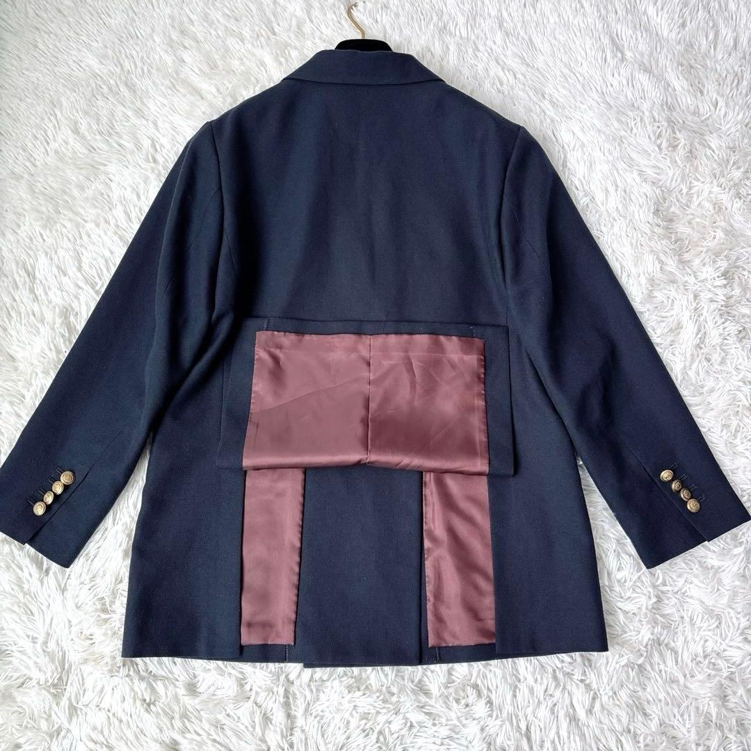 極美品✨ 【Spick&Span】ウールダブルジャケット 紺ブレ 金ボタン 38
