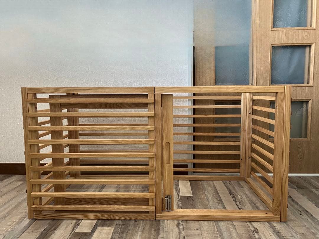 犬用 ケージ ペットゲージ 木製 ペットサークル