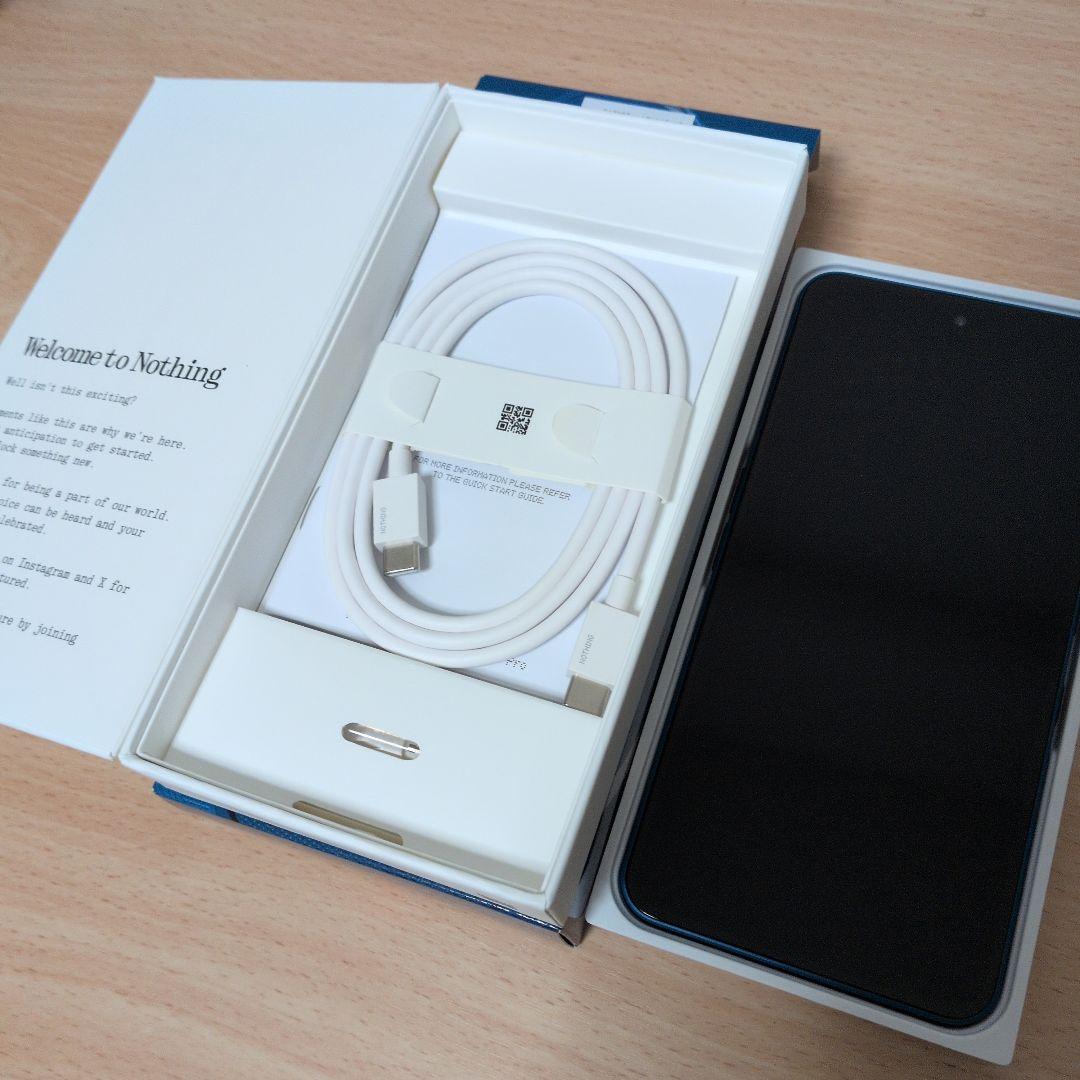 Nothing Phone (3a) 12GB 256GB Blue（限定色）