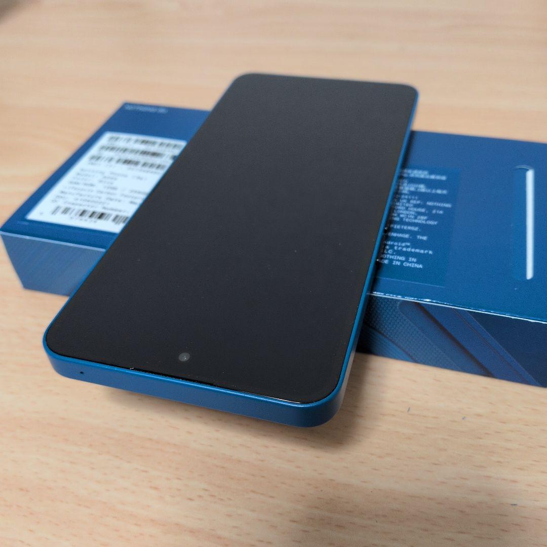 Nothing Phone (3a) 12GB 256GB Blue（限定色）