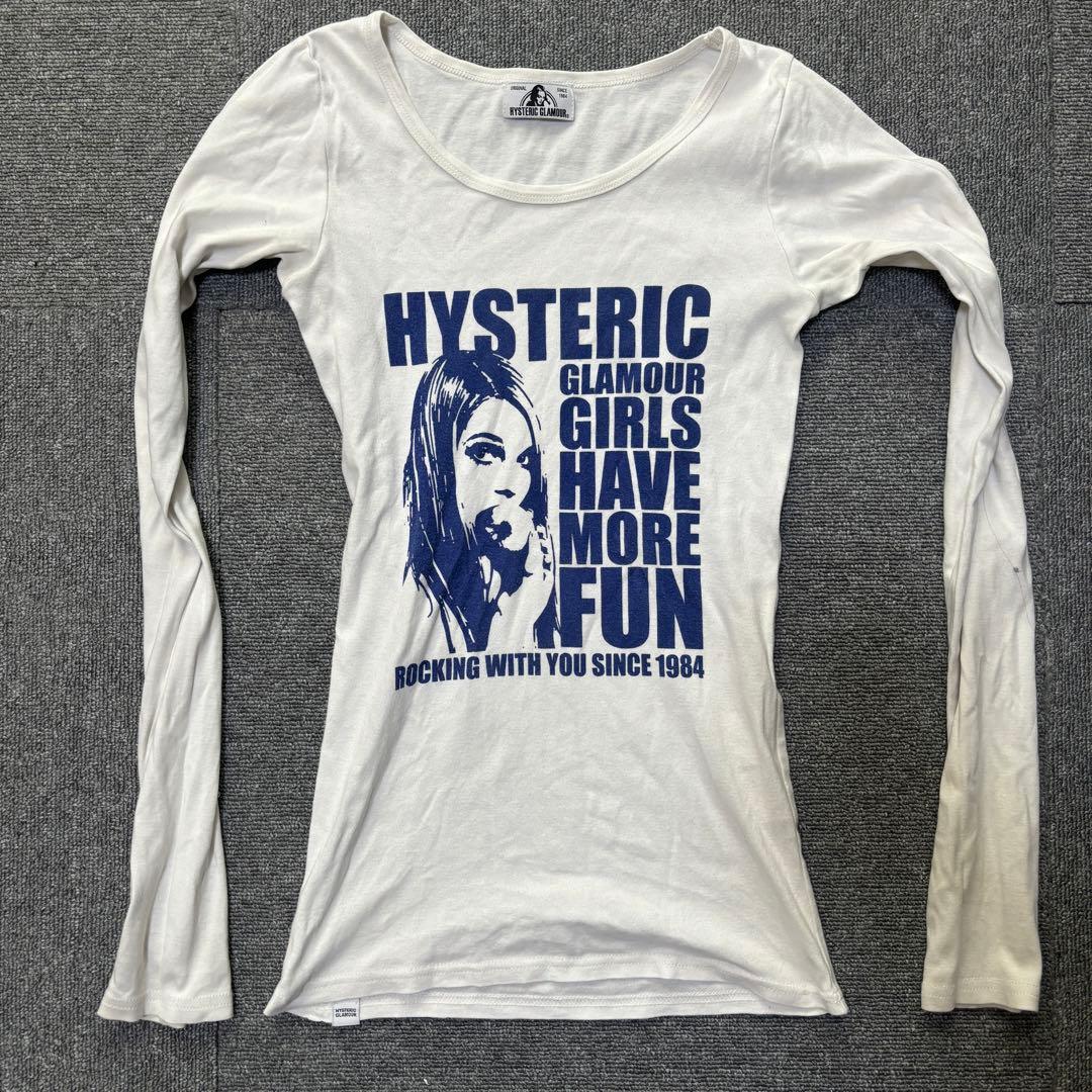 HYSTERIC GLAMOUR 長袖Tシャツ チビT ロンT
