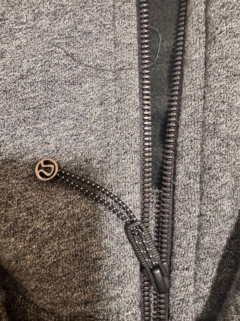 lululemon SCUBA フーディ　グレー パーカー サイズ4
