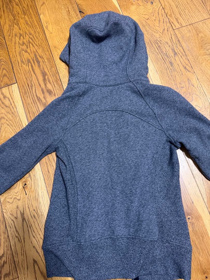 lululemon SCUBA フーディ　グレー パーカー サイズ4