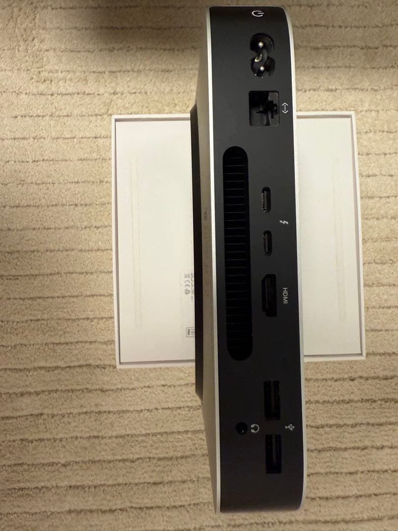 10Gbps Mac mini m2 メモリ16GB SSD 512GB