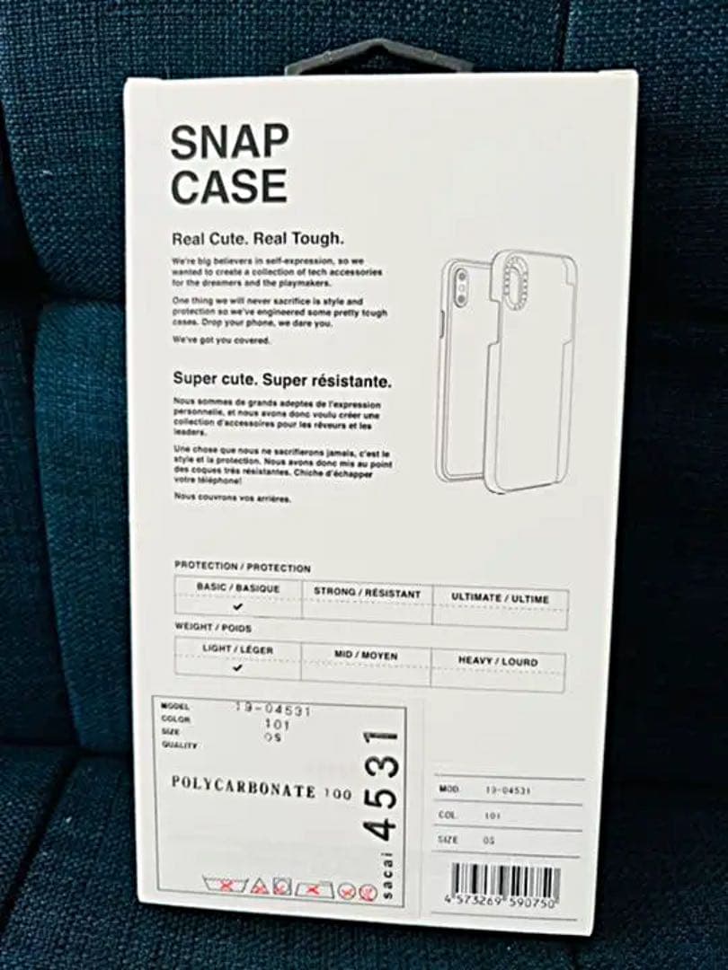 激レア★sacai×CASTiFY iPhoneX/XSケース