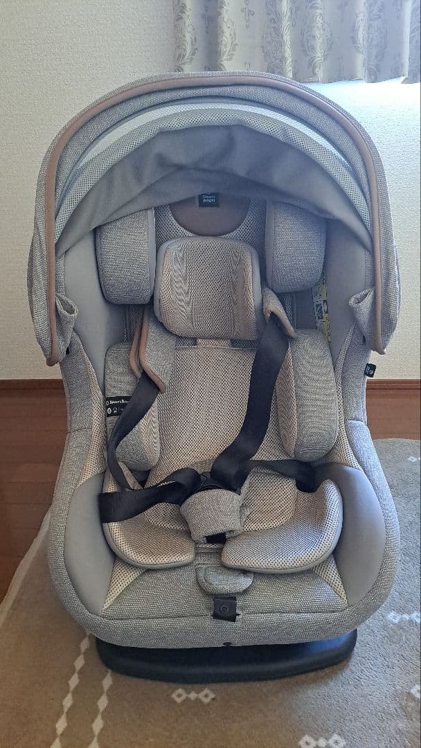 新生児OK　スマートエンジェル　レジェプラスネクストキャノピー グレー