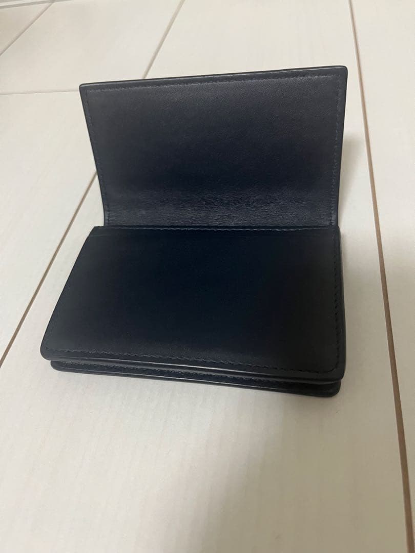 BOTTEGA VENETA レザー名刺入れ