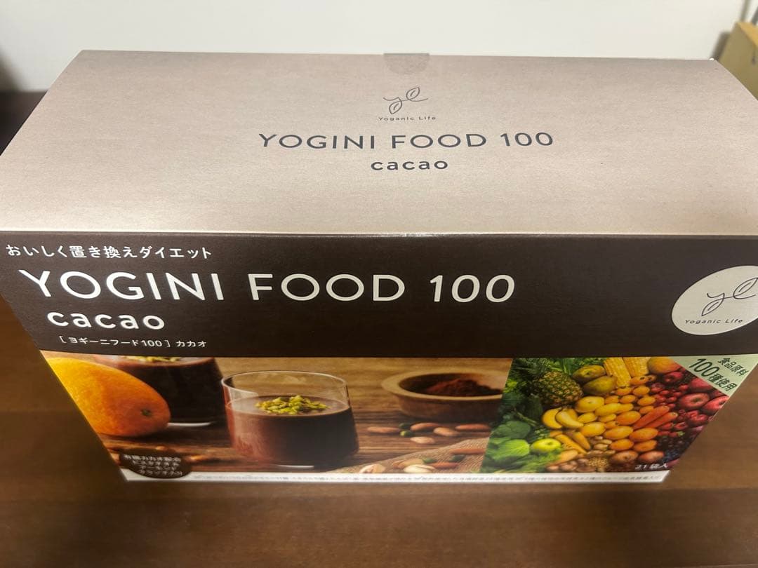 【未開封】YOGINI FOOD 100 cacao 21包　ヨギーニフード
