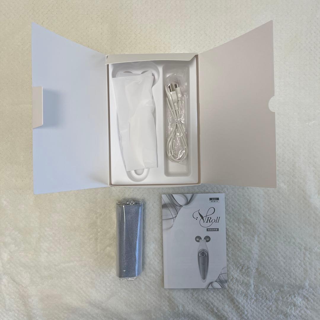 美品⭐︎V Roll 中周波 EMS美顔ローラー ダブルローラー