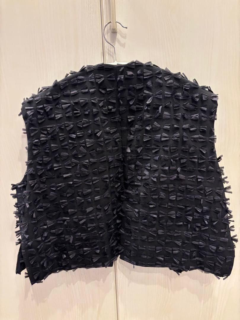 yori ミニリボンジレ　ブラック　38