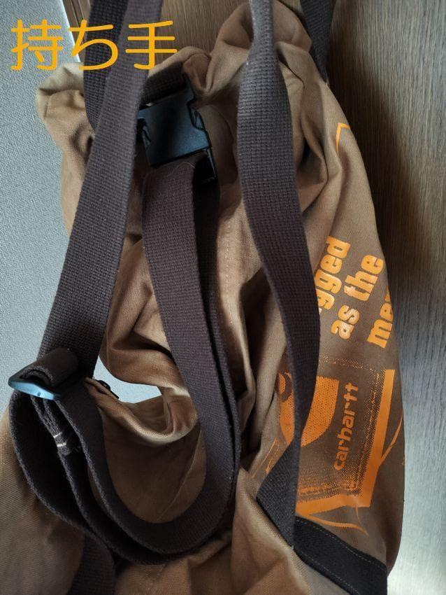 Carharttダッフルバッグ ボストン USA製 90sヴィンテージ 色落ち有