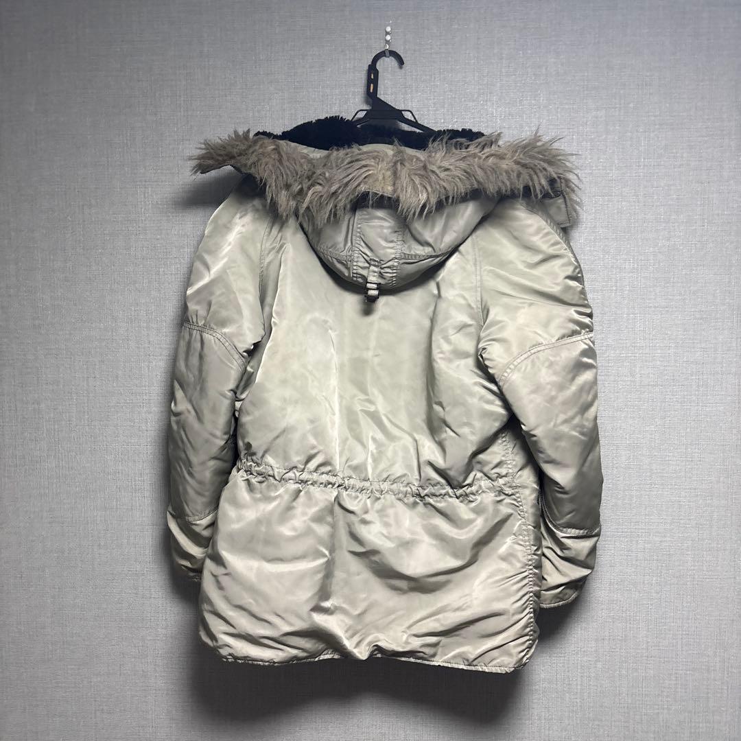 アルファN3B Lサイズ シルバー madeinUSA