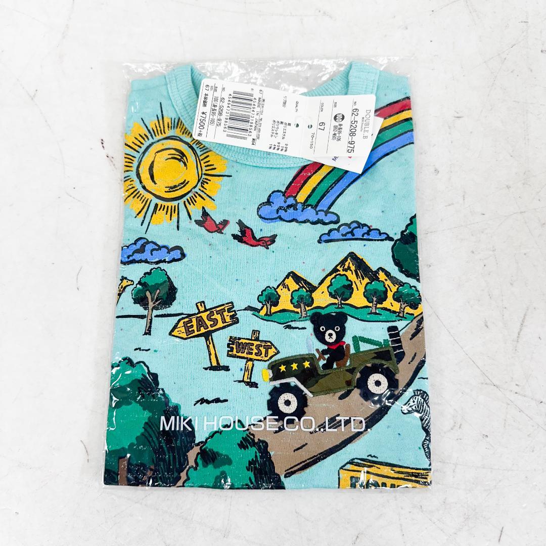 ま*み様 K9106 ミキハウス 半袖Tシャツ ステテコ 4枚 セット 90〜1