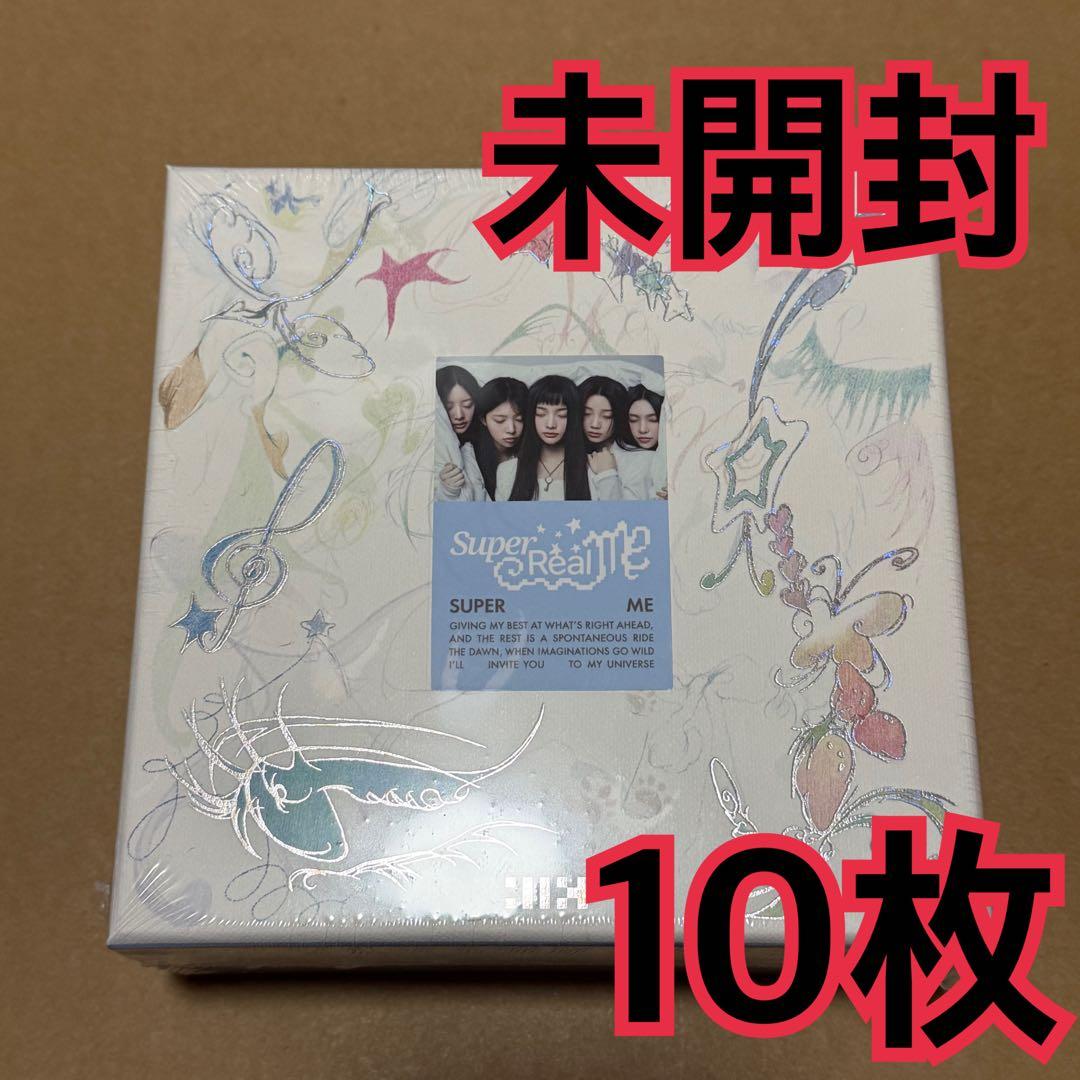 ILLIT アルバム　未開封　10枚　SUPER REAL ME ①