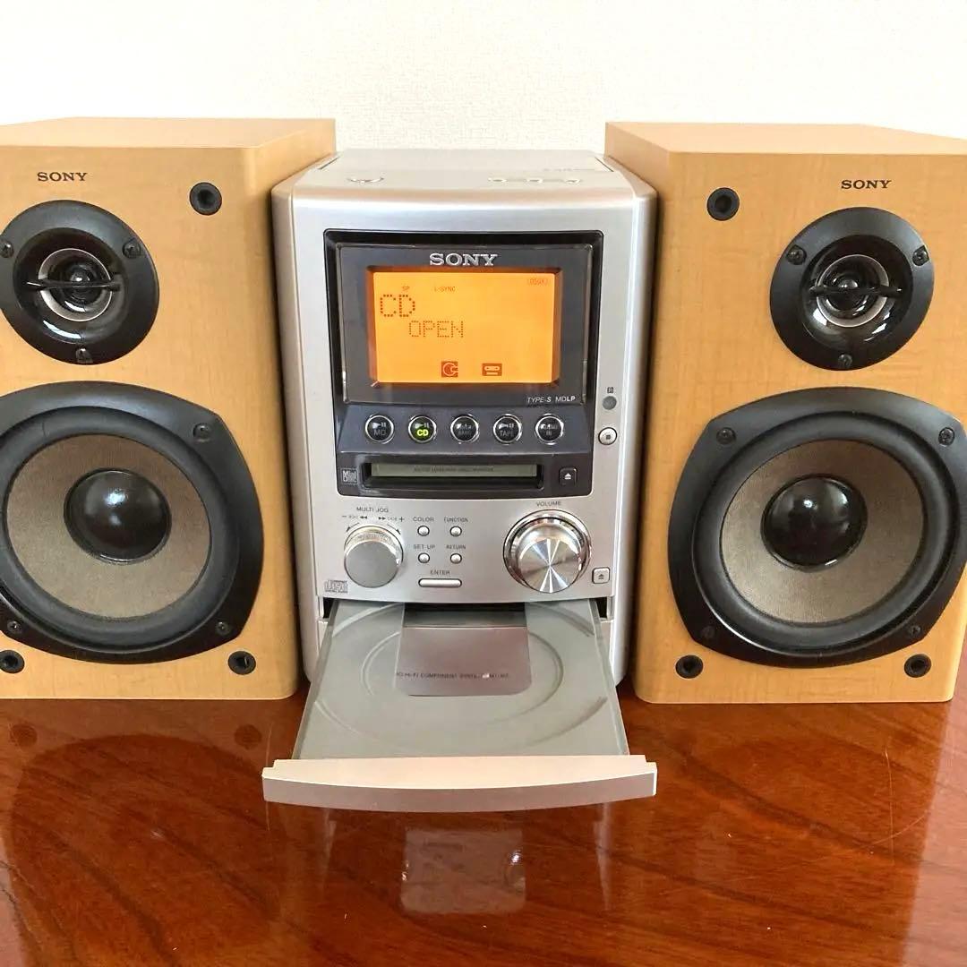 SONY MDシステムステレオ　CMT-M3 (HCD-M3)メンテナンス済み
