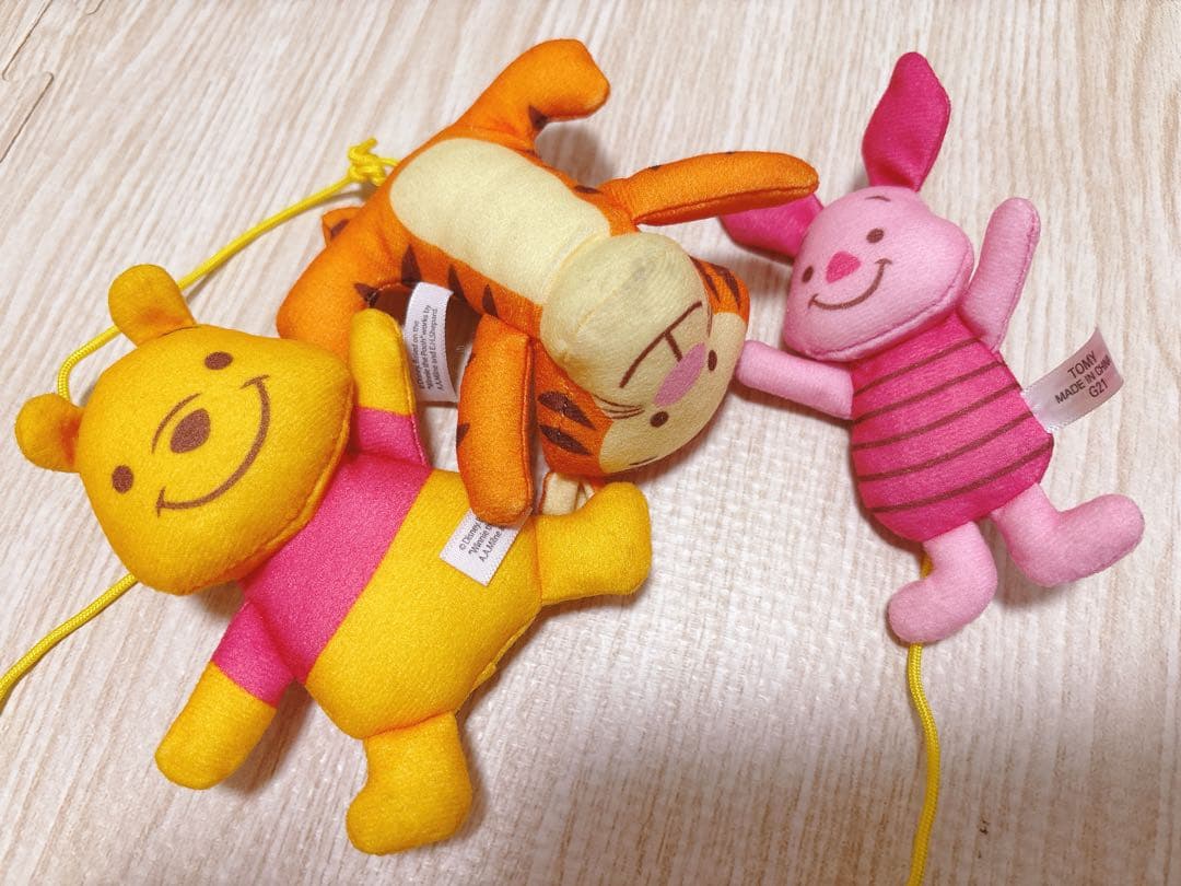 【美品】プーメリー くまのプーさん 6WAYジム おもちゃ付き