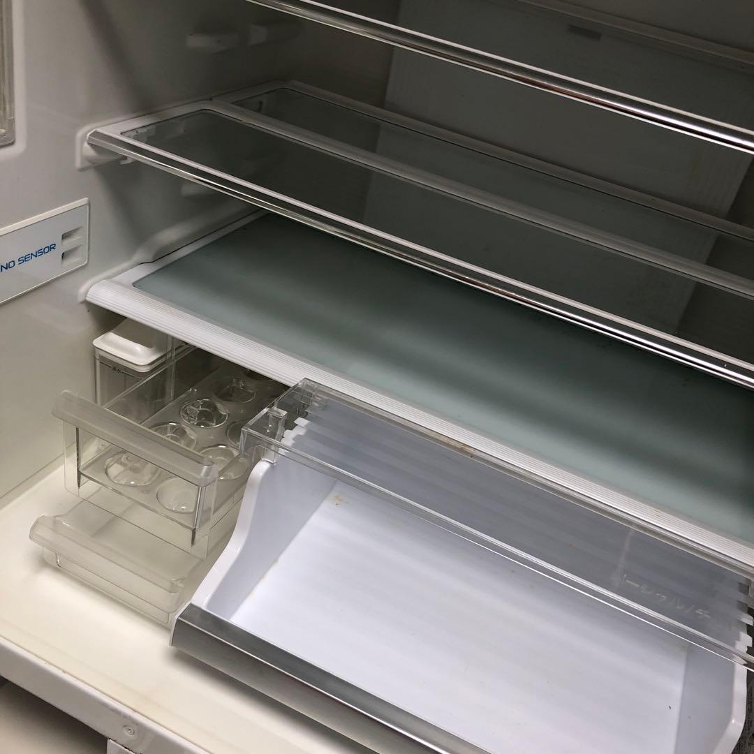 Panasonic ノンフロン冷凍冷蔵庫 NR-FTM477S-N 2012年製