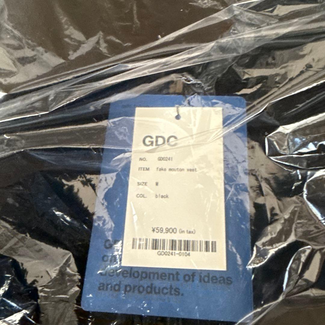 M GDC VEGAN MOUTON VEST 木村拓哉着用 キムタク 色違い