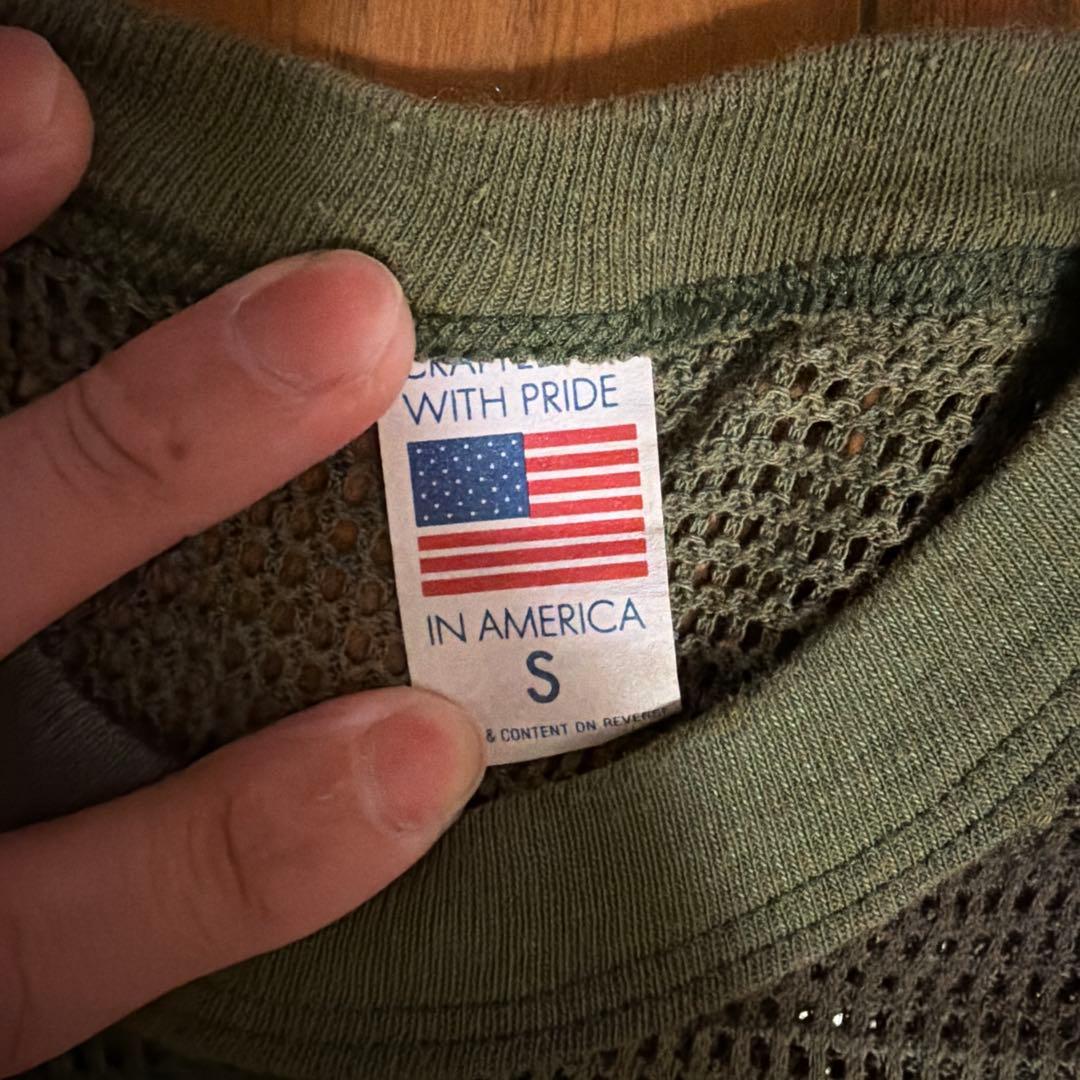 迷彩柄 メッシュロンTSサイズ アメリカ製 ポーカーズつかさ