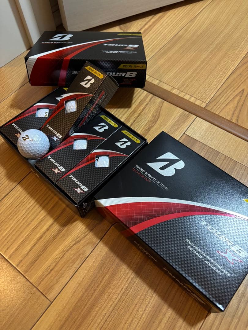 新品未使用 ブリヂストン TOUR B X ゴルフボール 2ダース