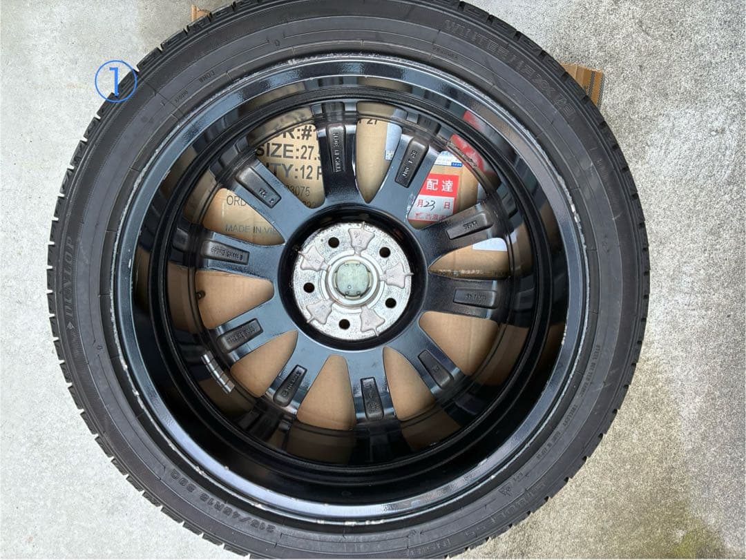 マツダ３ 純正ホイール　タイヤDUNLOP　WINTER　MAXX03